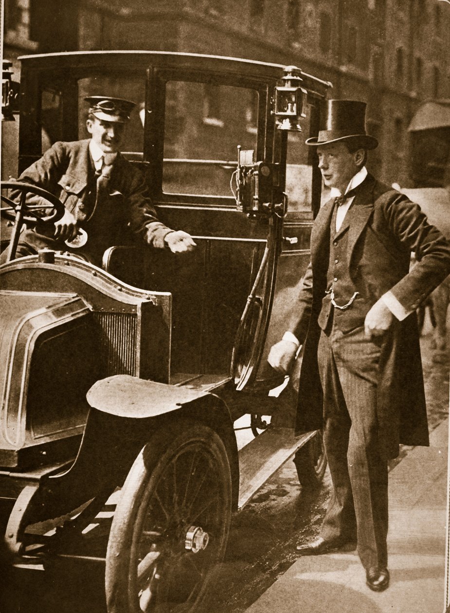 Sir Winston Churchill, The youngest man in Europe, 1908 by English Photographer