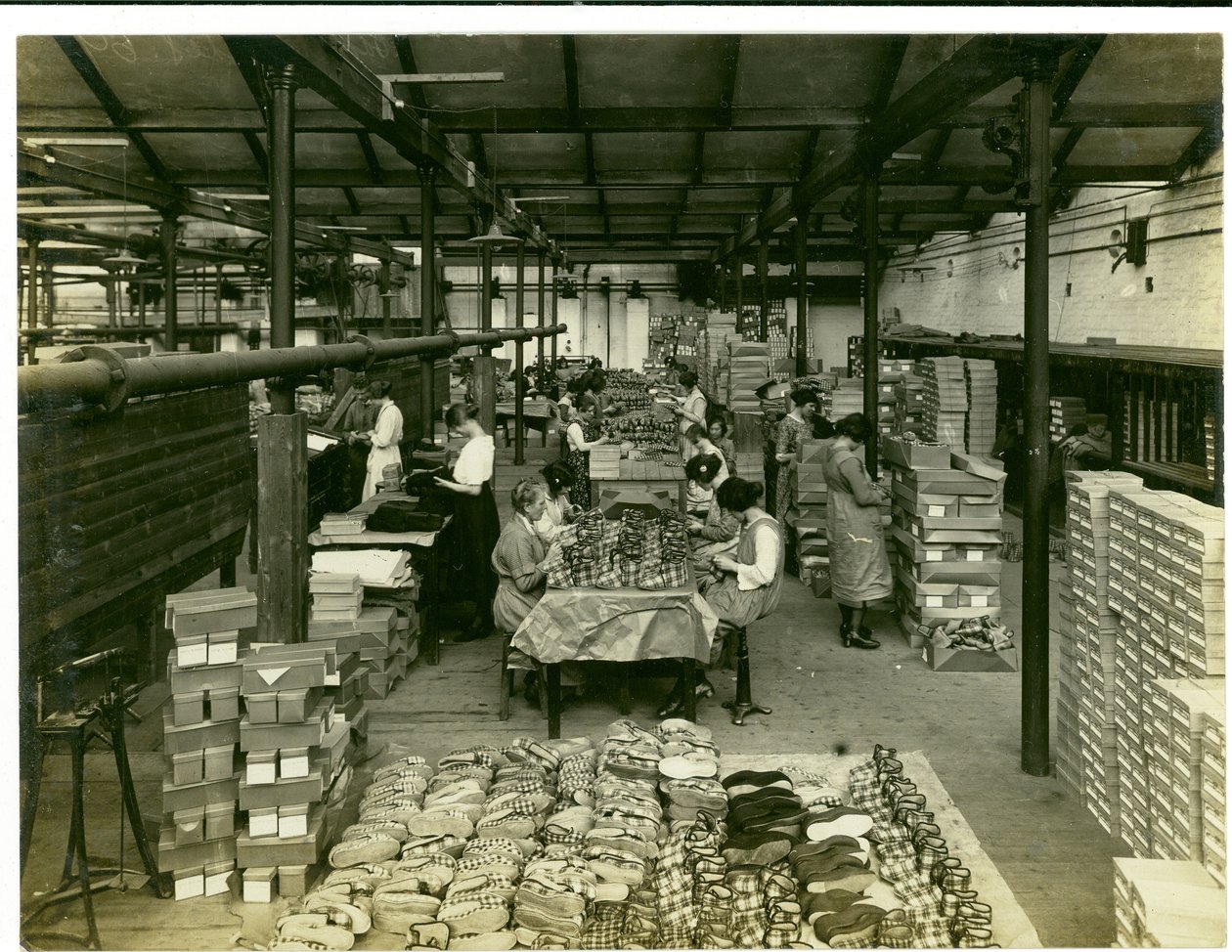 Slipper Finishing, Long Meadow, 1923 by English Photographer