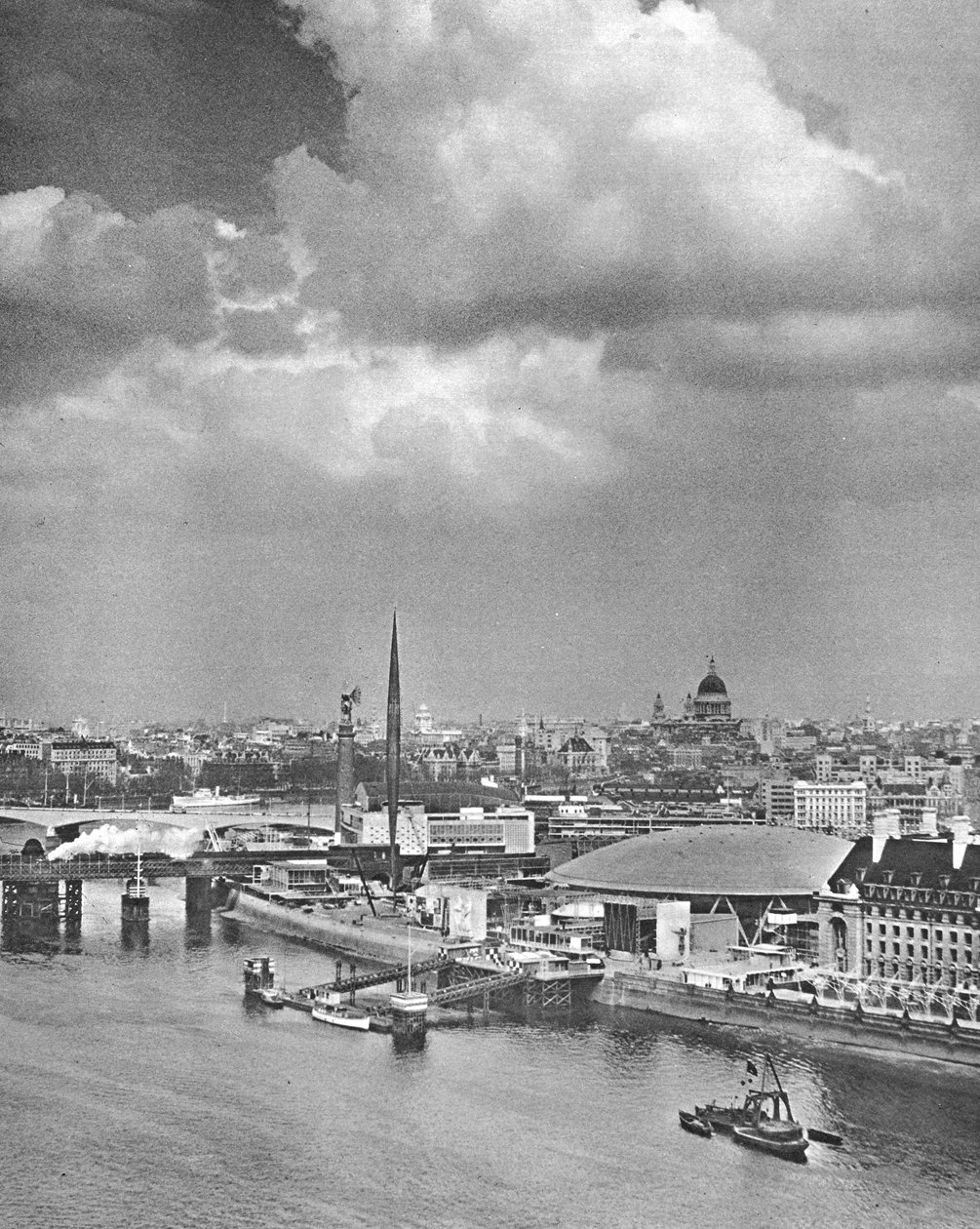 Southbank, 1951 by English Photographer
