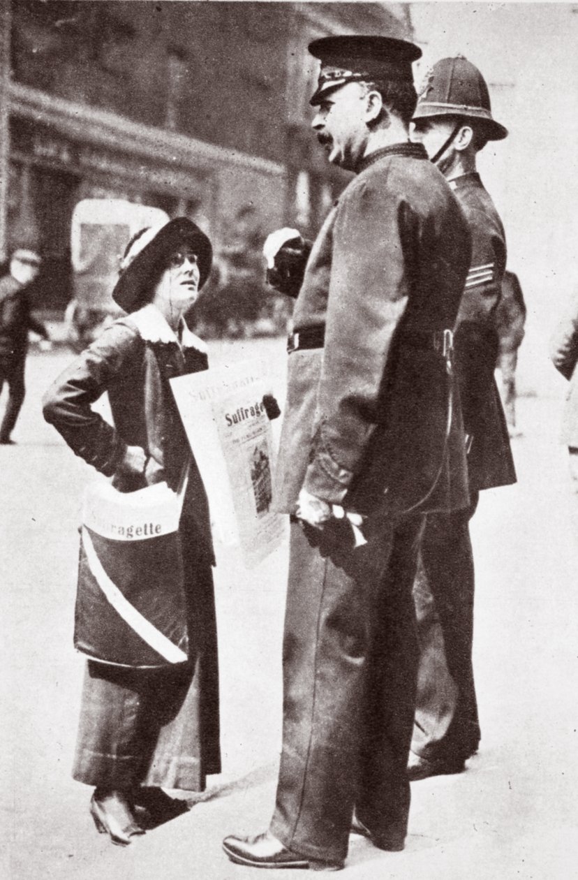 Suffragette, 1913 by English Photographer