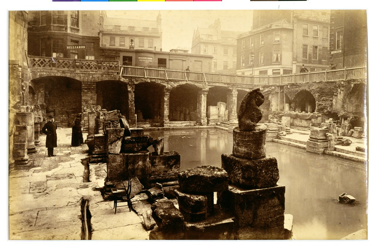 The Great Roman Bath, Bath by English Photographer