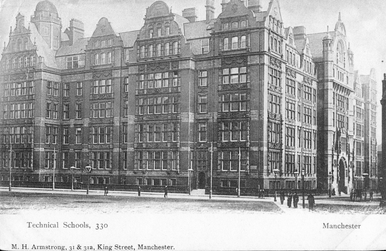 The Technical Schools, Manchester by English Photographer