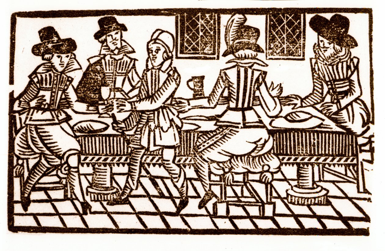 A Meal at the Inn by English School