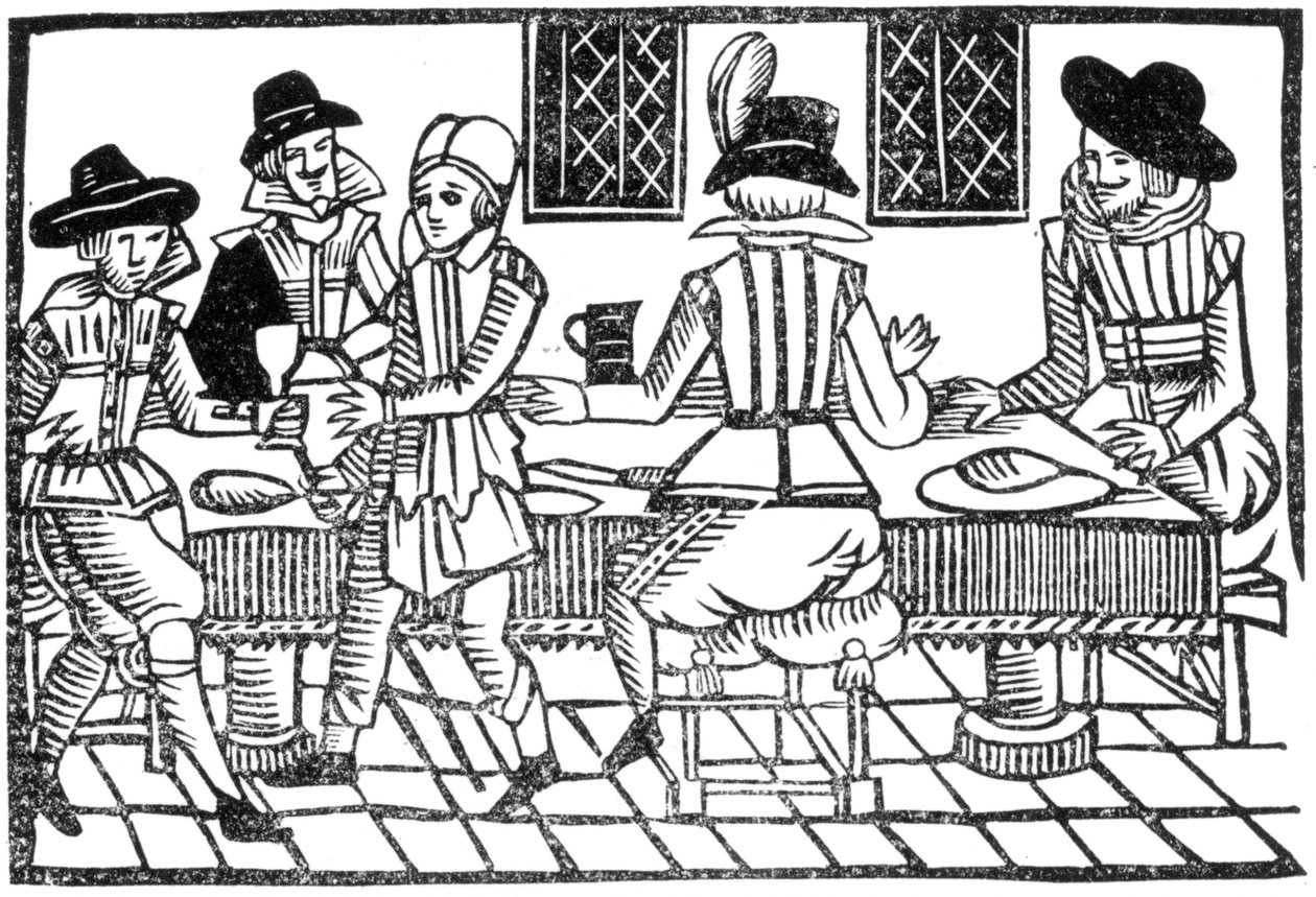 A Supper Party, from a 