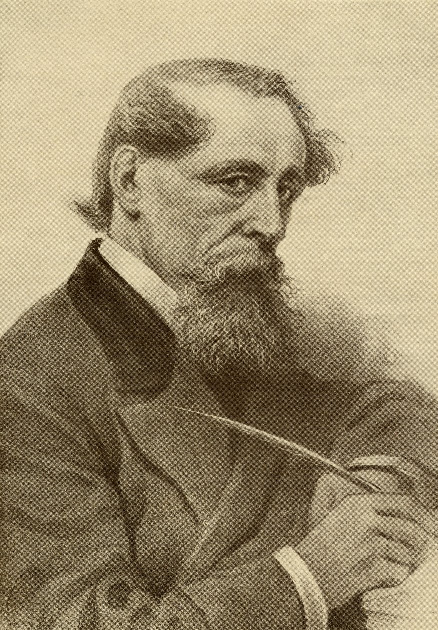 Charles Dickens by English School