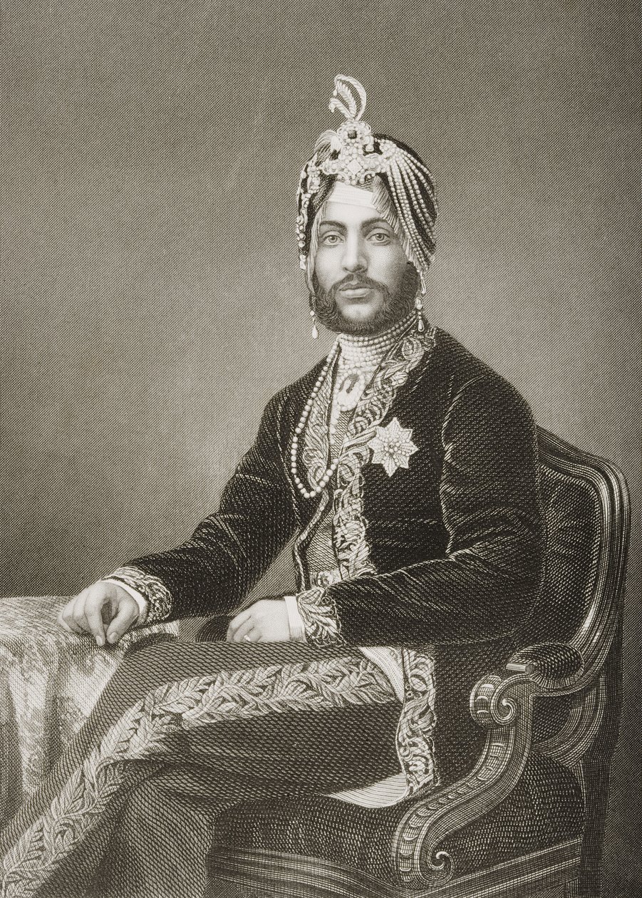 Duleep Singh (1838-93) by English School