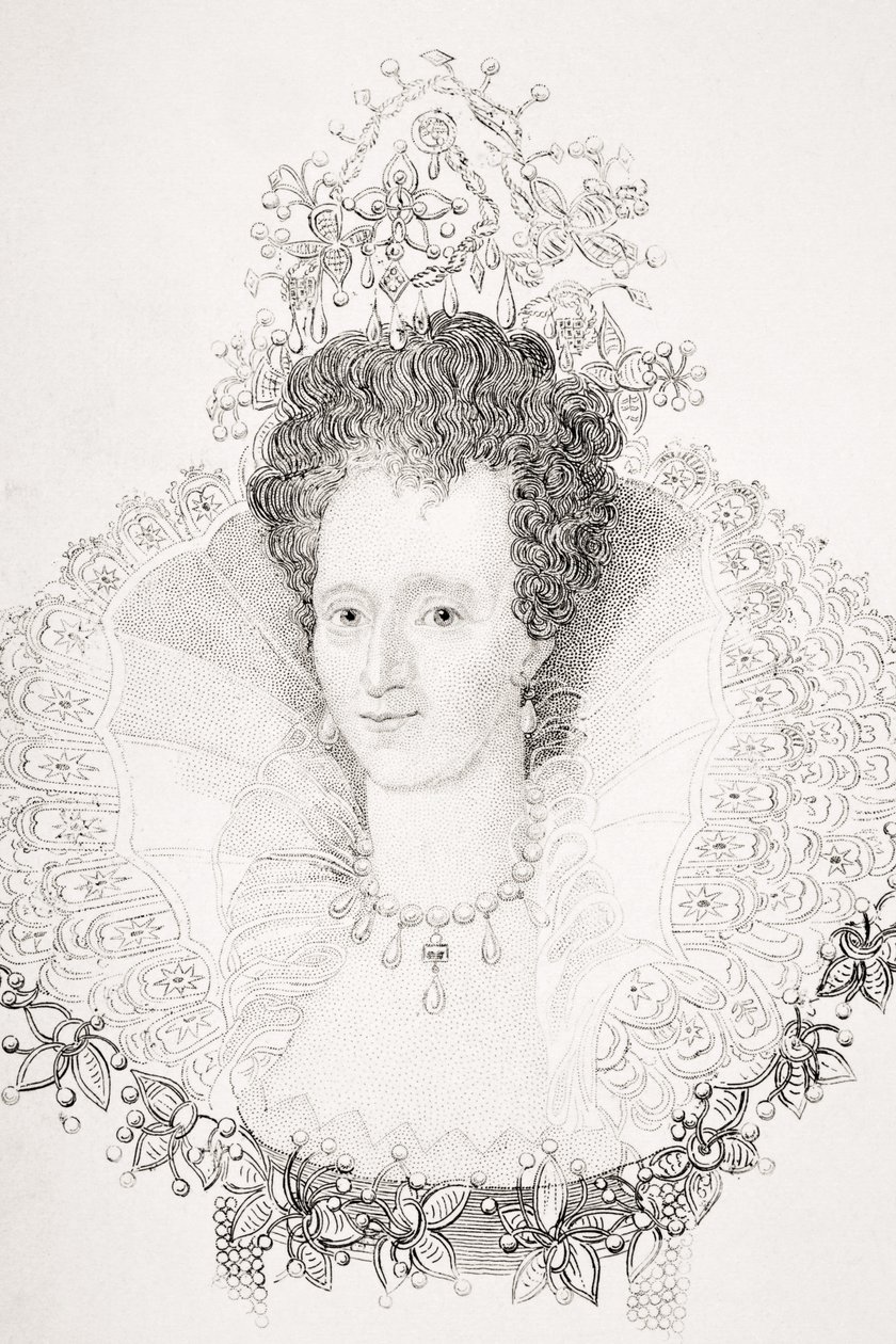 Elizabeth I, illustration from 