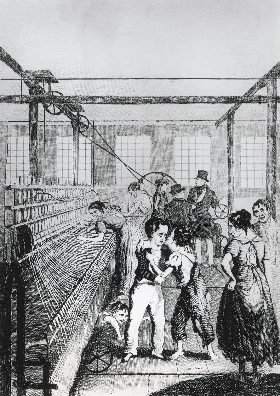 Factory Children, or Love conquered fear!, illustration from 
