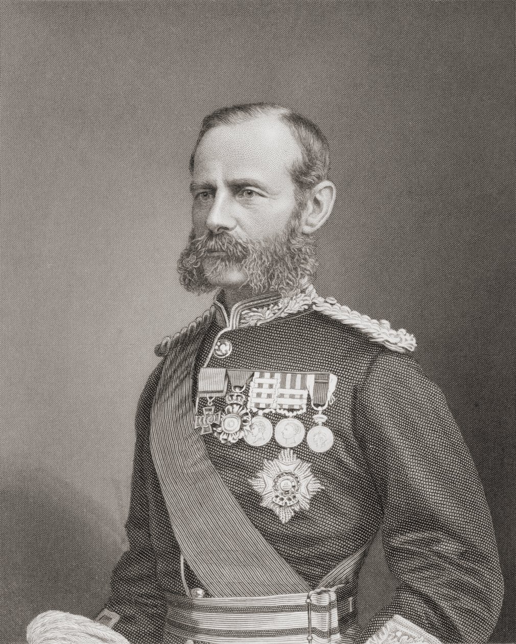 Field Marshal Frederick Sleigh Roberts, 1st Earl Roberts, 1883 by English School