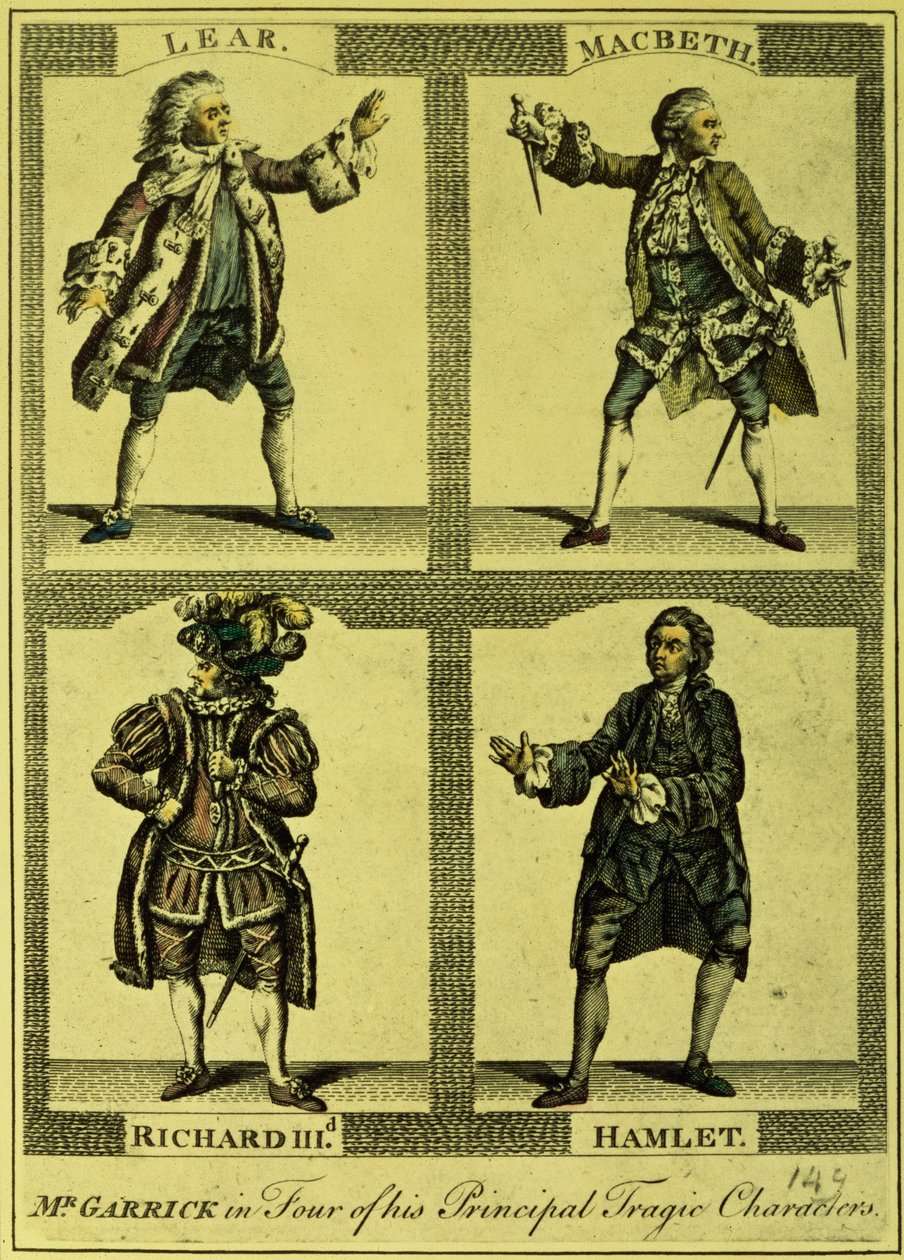 Four Tragic Roles by English School