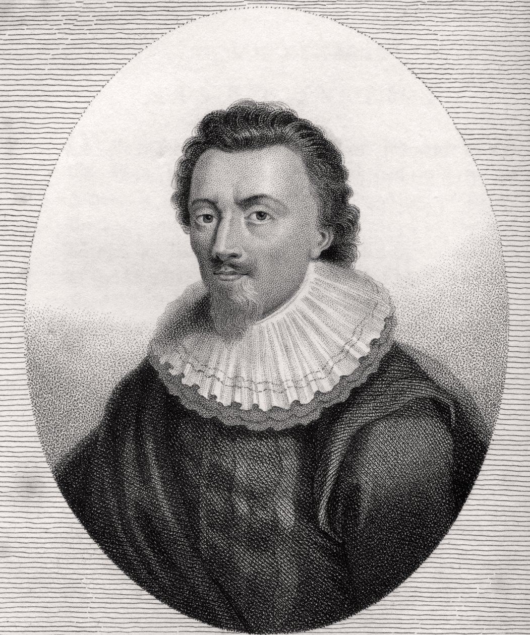 George Calvert, engraved by Bocquet, illustration from 