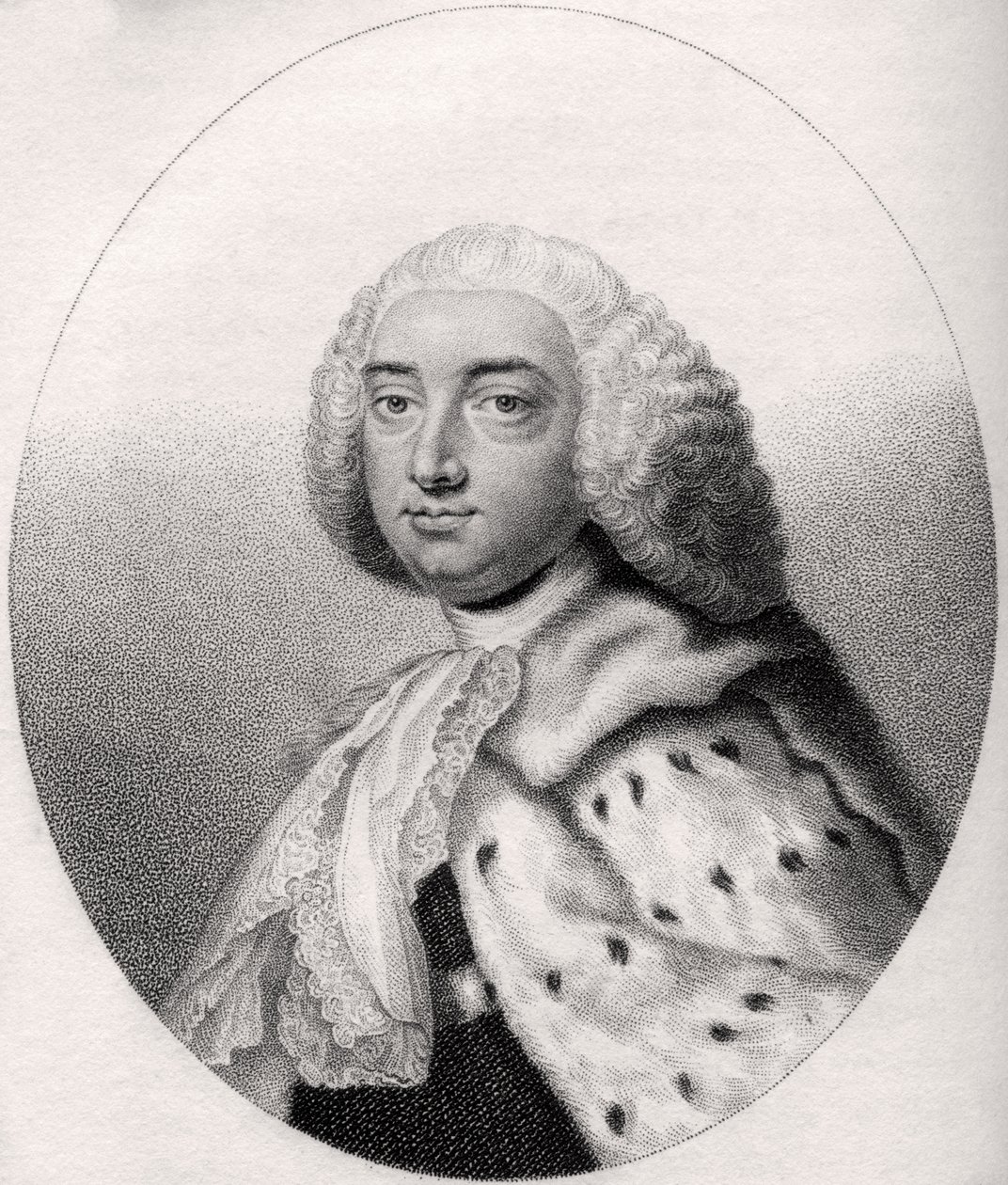 John Perceval, engraved by Freeman, illustration from 