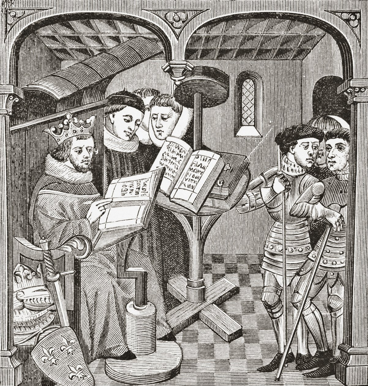 King Robert by English School