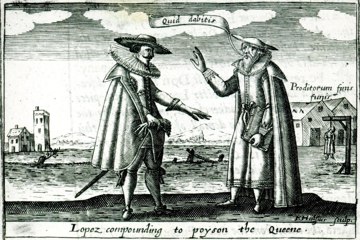 Lopez Compounding to Poison the Queen by English School