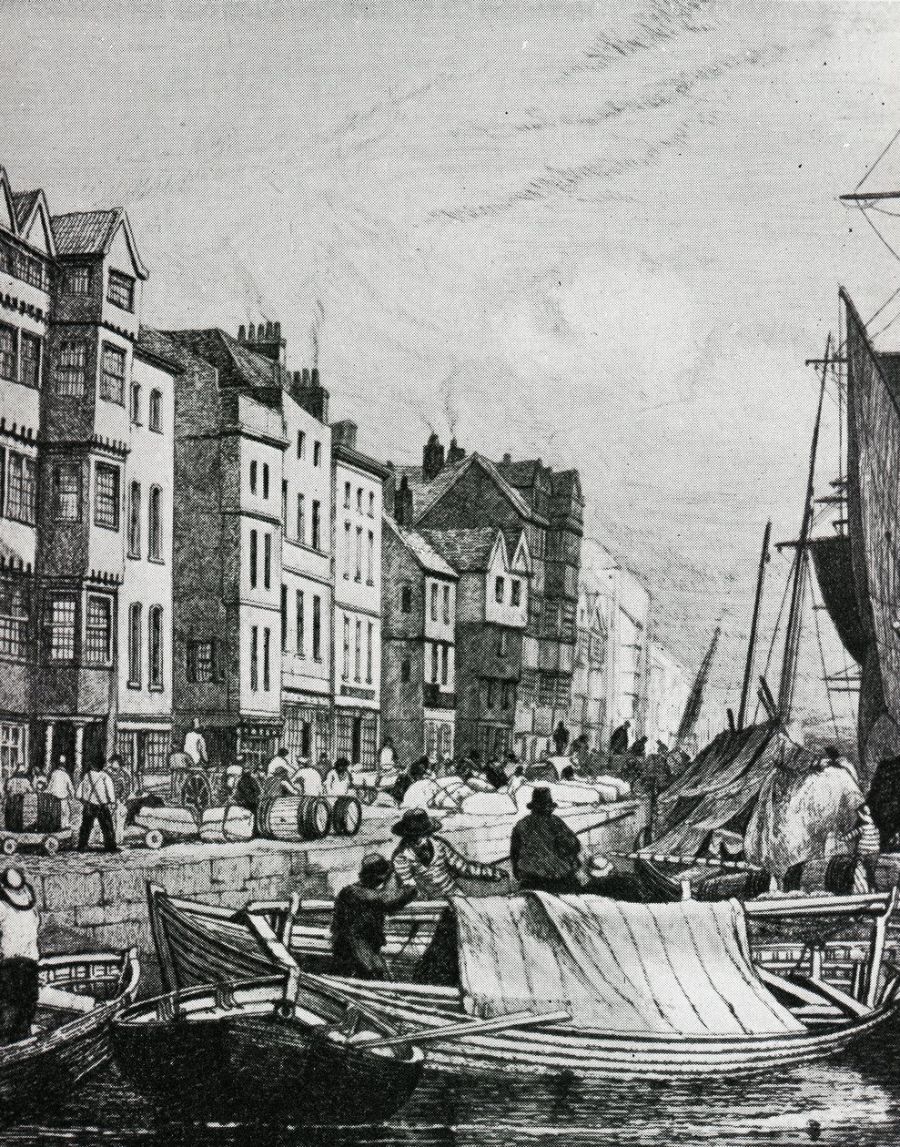 Newcastle Quayside by English School
