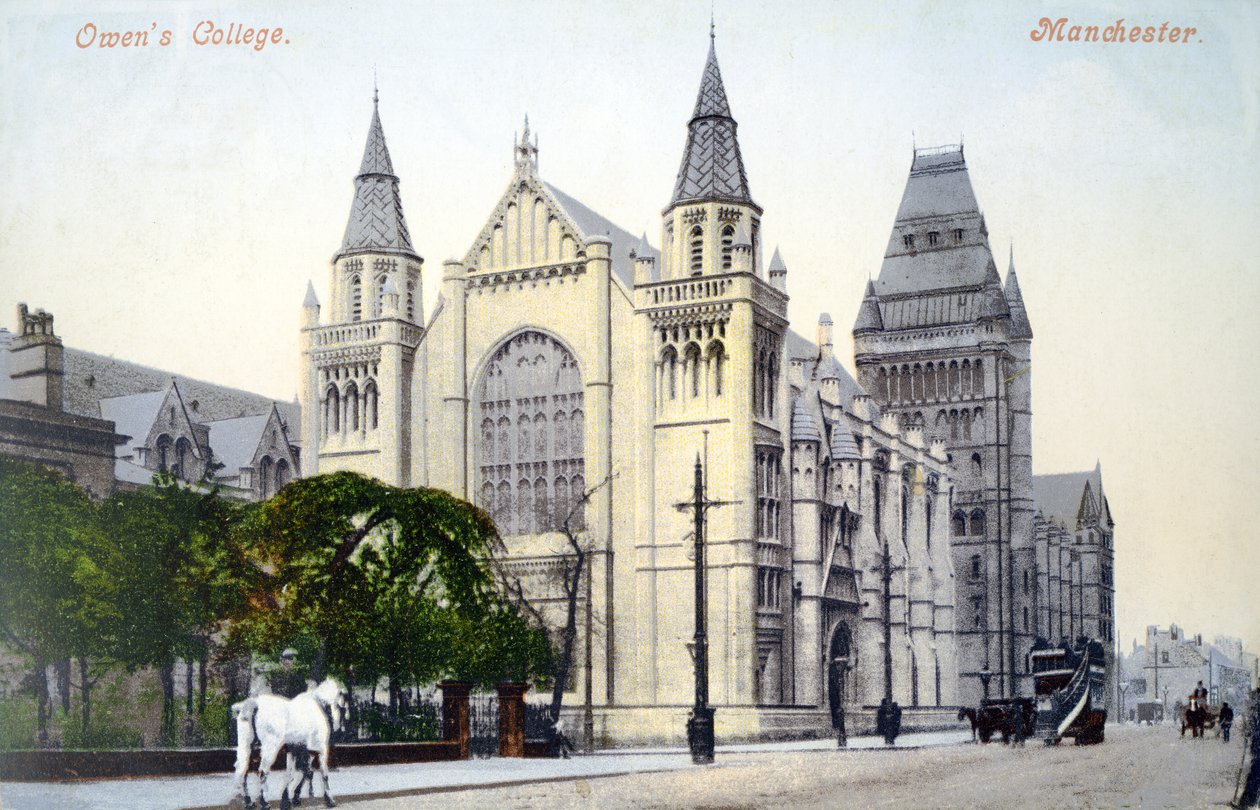 Owens College, Manchester by English School