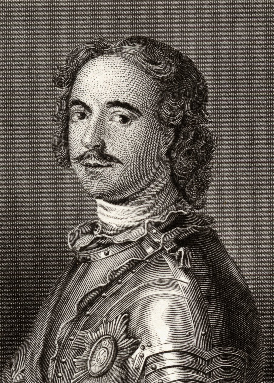 Peter I, Peter the Great, Tsar of Russia by English School