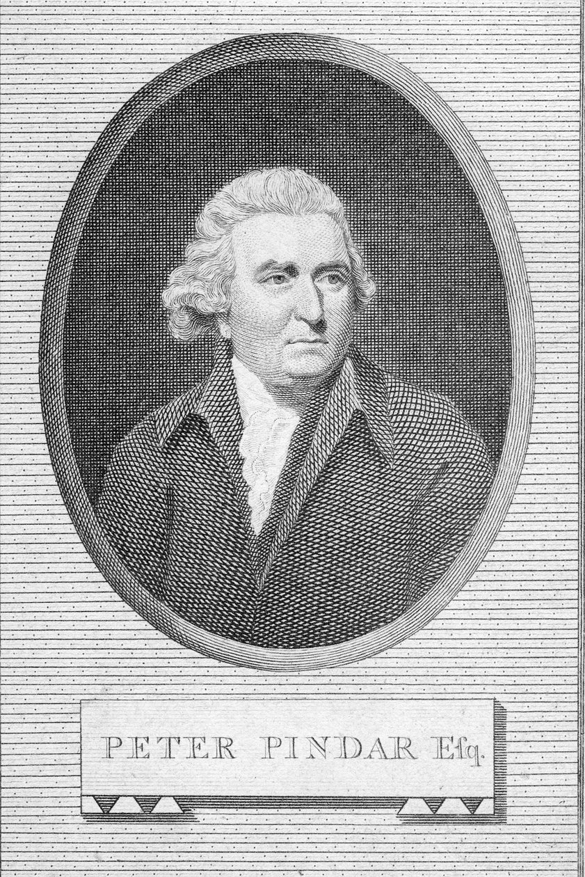 Peter Pindar Esq by English School
