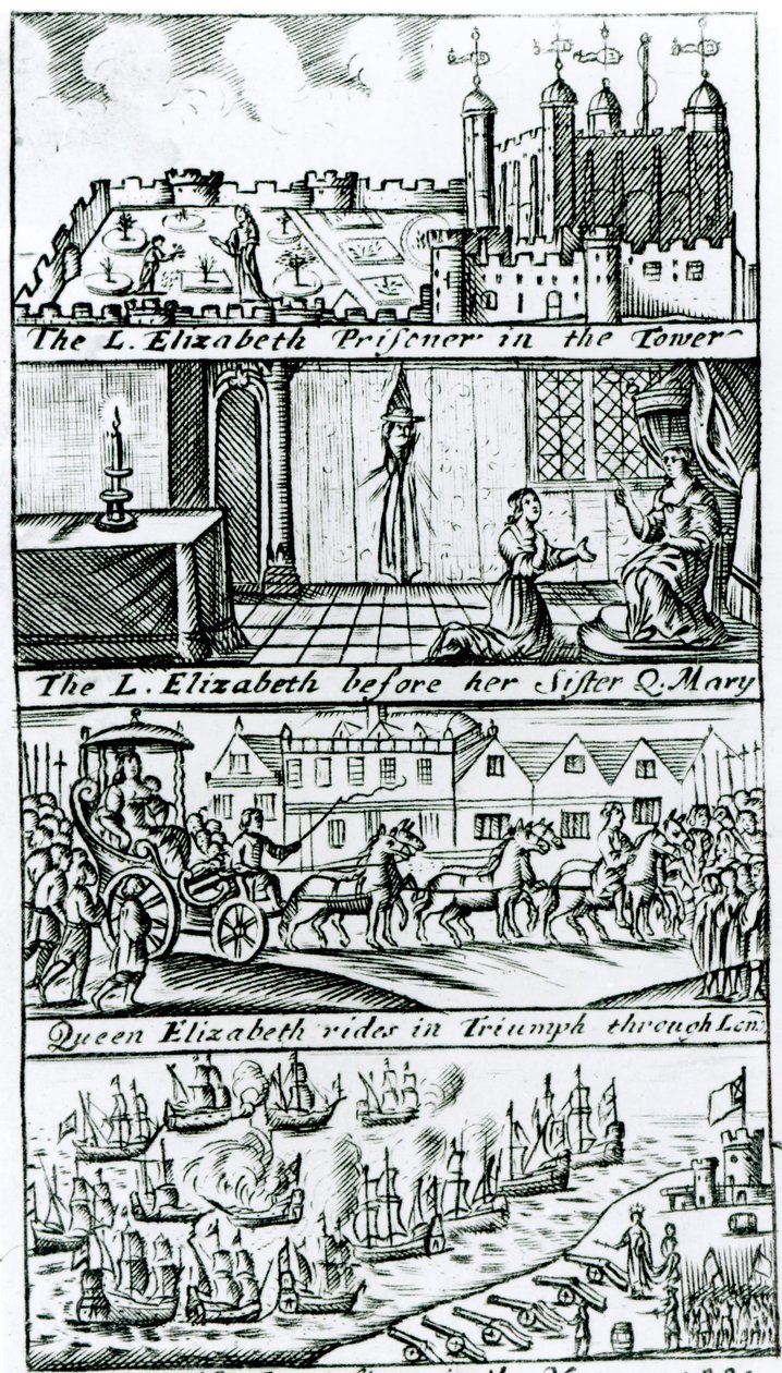 Popish Plot, 1588 by English School