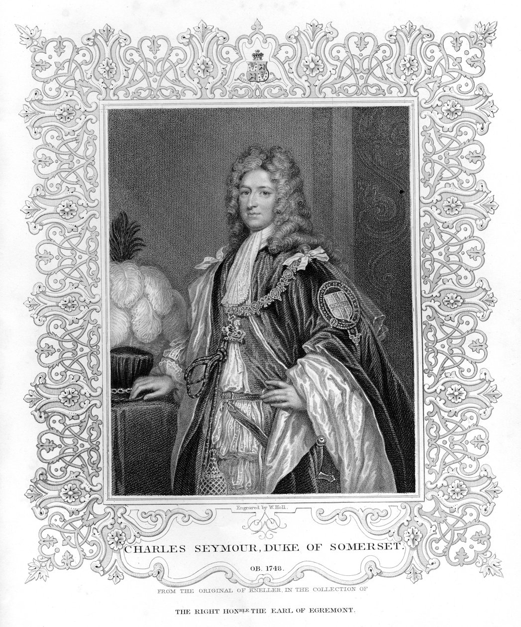 Portrait of Charles Seymour, Duke of Somerset by English School