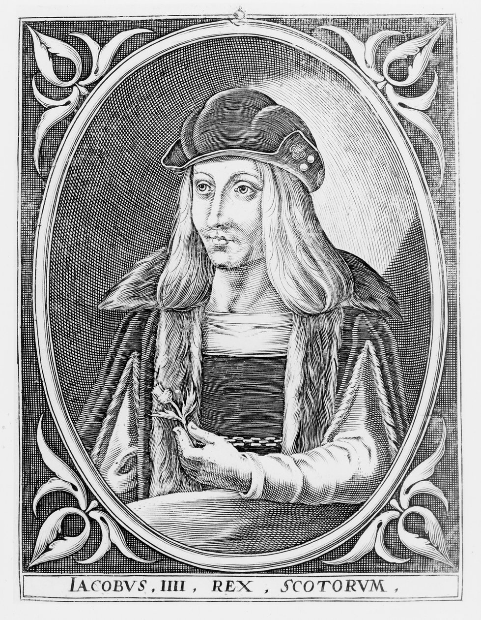 Portrait of James IV of Scotland by English School