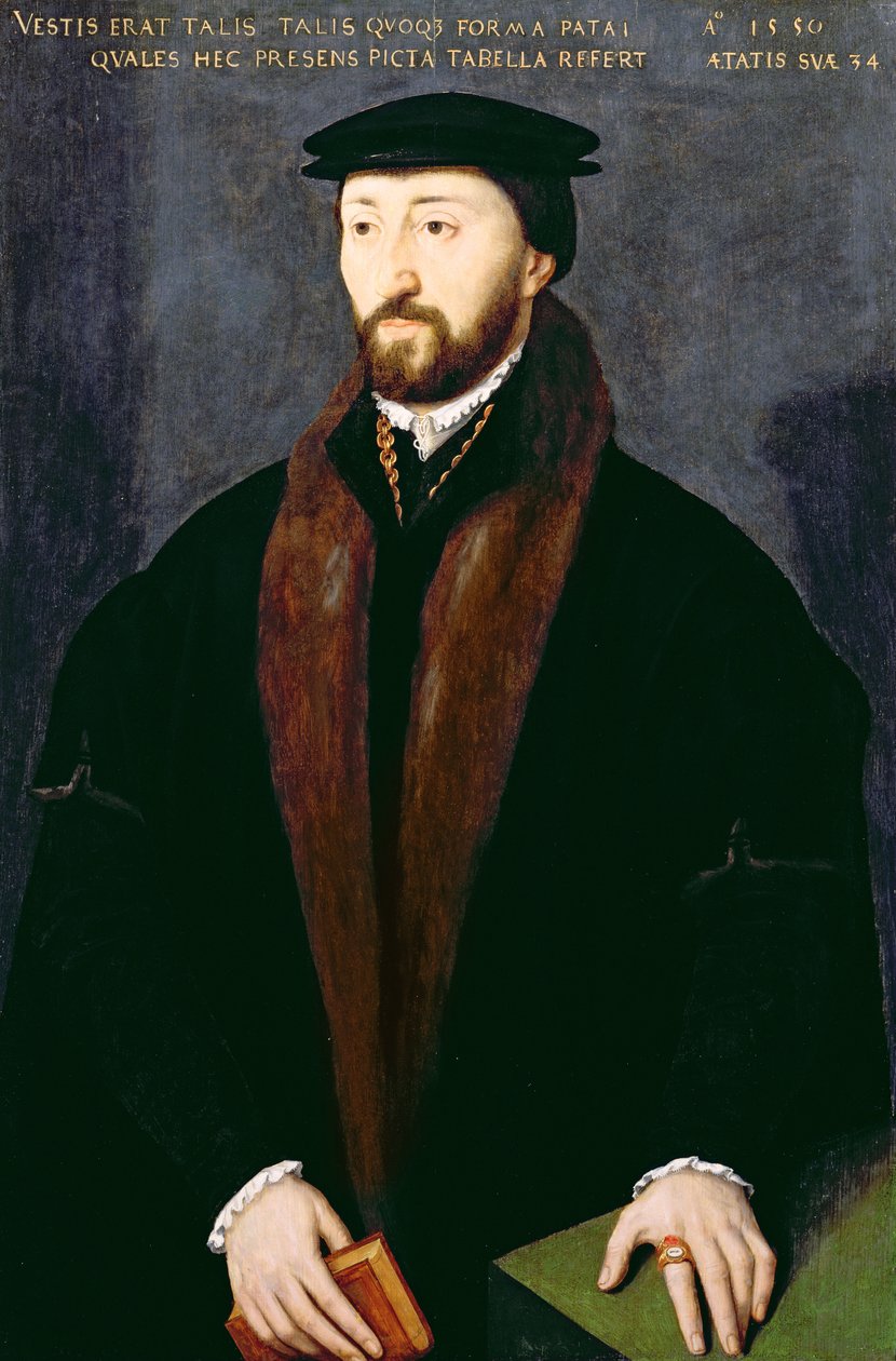 Portrait of Richard Pate, Benefactor of Corpus Christi College, Oxford by English School