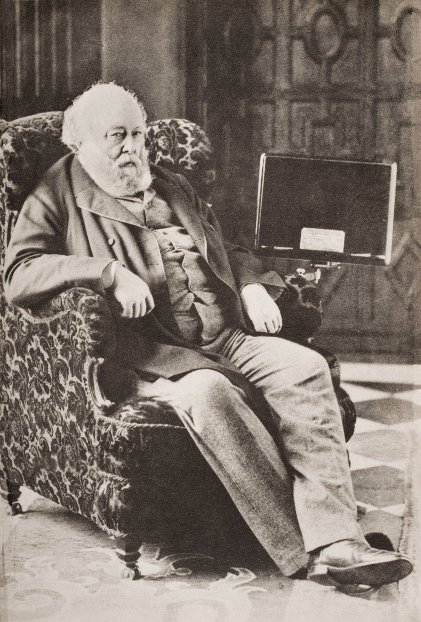 Robert Cecil, 3rd Marquis of Salisbury, illustration from 