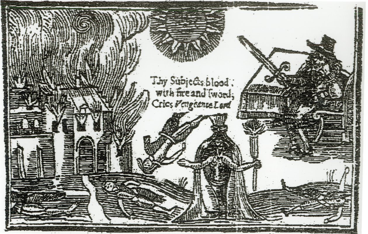 The Siege of Colchester by English School