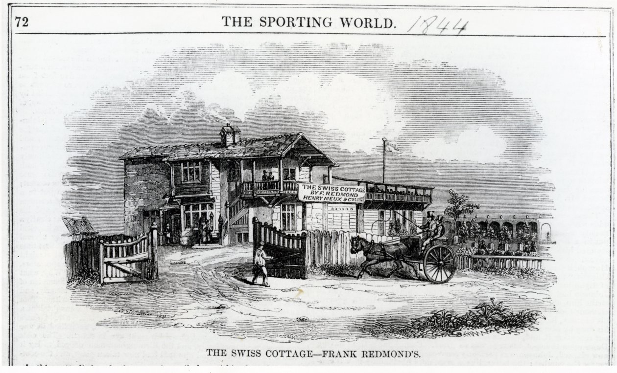 The Swiss Cottage, illustration from 