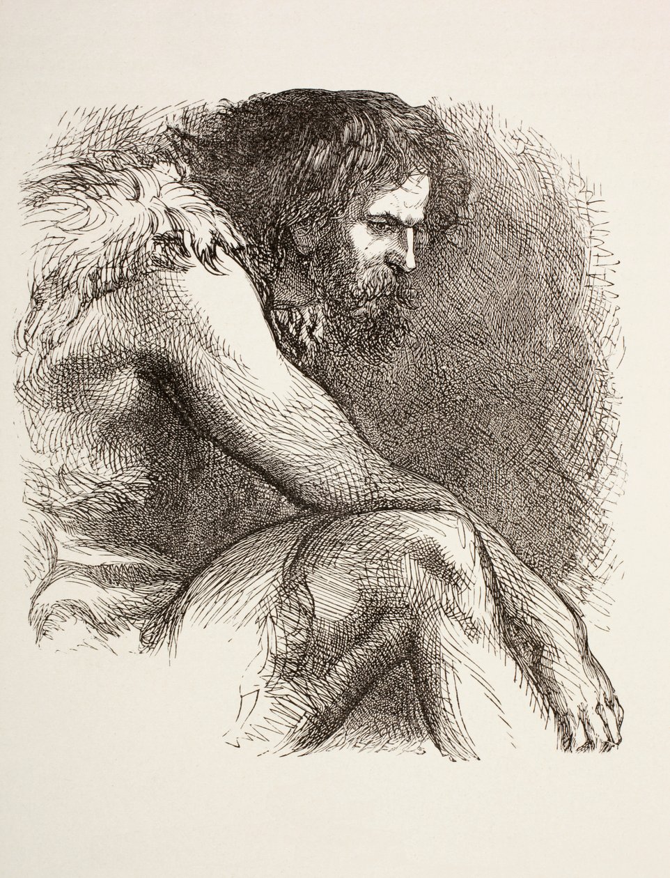 Timon in his Cave in Timon of Athens, from 