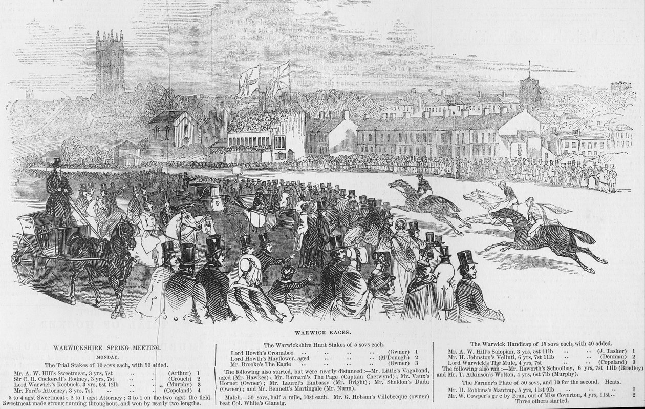 Warwick Races, from 