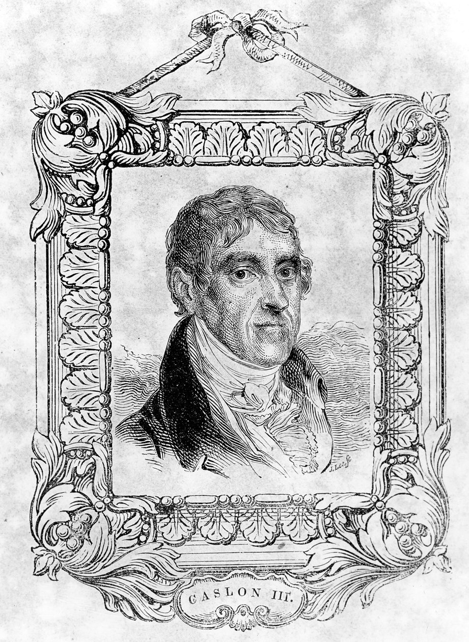 William Caslon III by English School