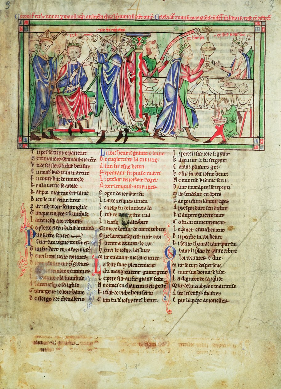 The Coronation of King Henry II