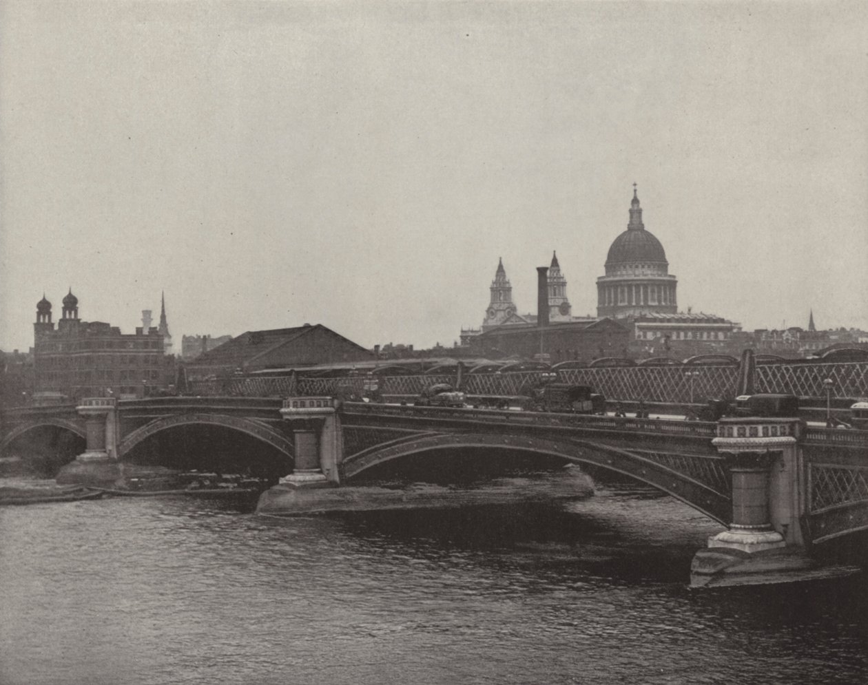 Blackfriars Bridge by English Photographer