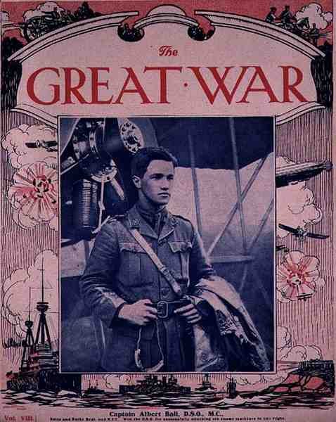 Captain Albert Ball, Front Cover of 