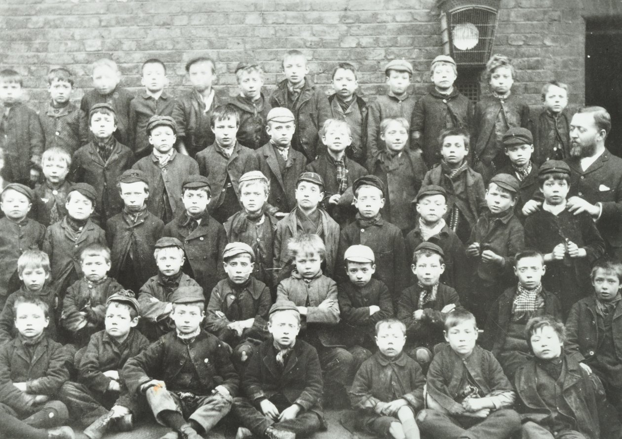 Chaucer Street School: boys group by English Photographer
