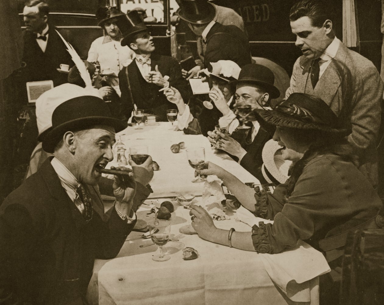 Derby Day Luncheon Party by English Photographer