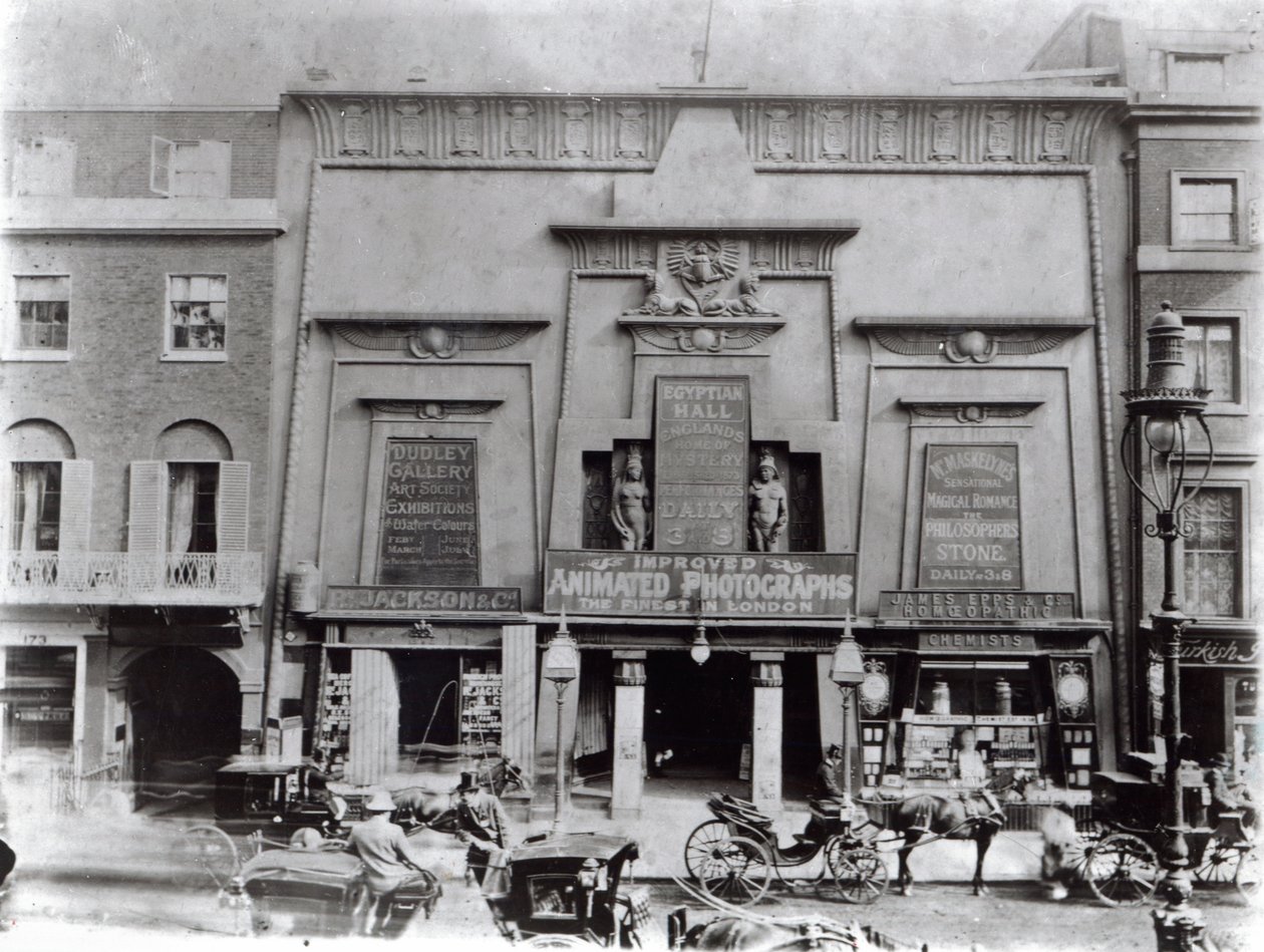 Egyptian Hall, Piccadilly 1895 by English Photographer