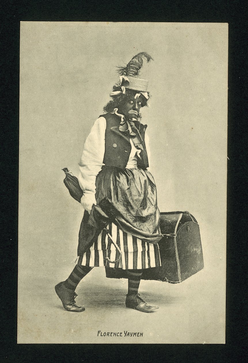 Florence Yaymen, English Music Hall Comedienne and Dancer by English Photographer