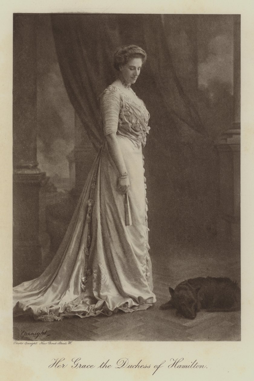 Her Grace the Duchess of Hamilton by English Photographer