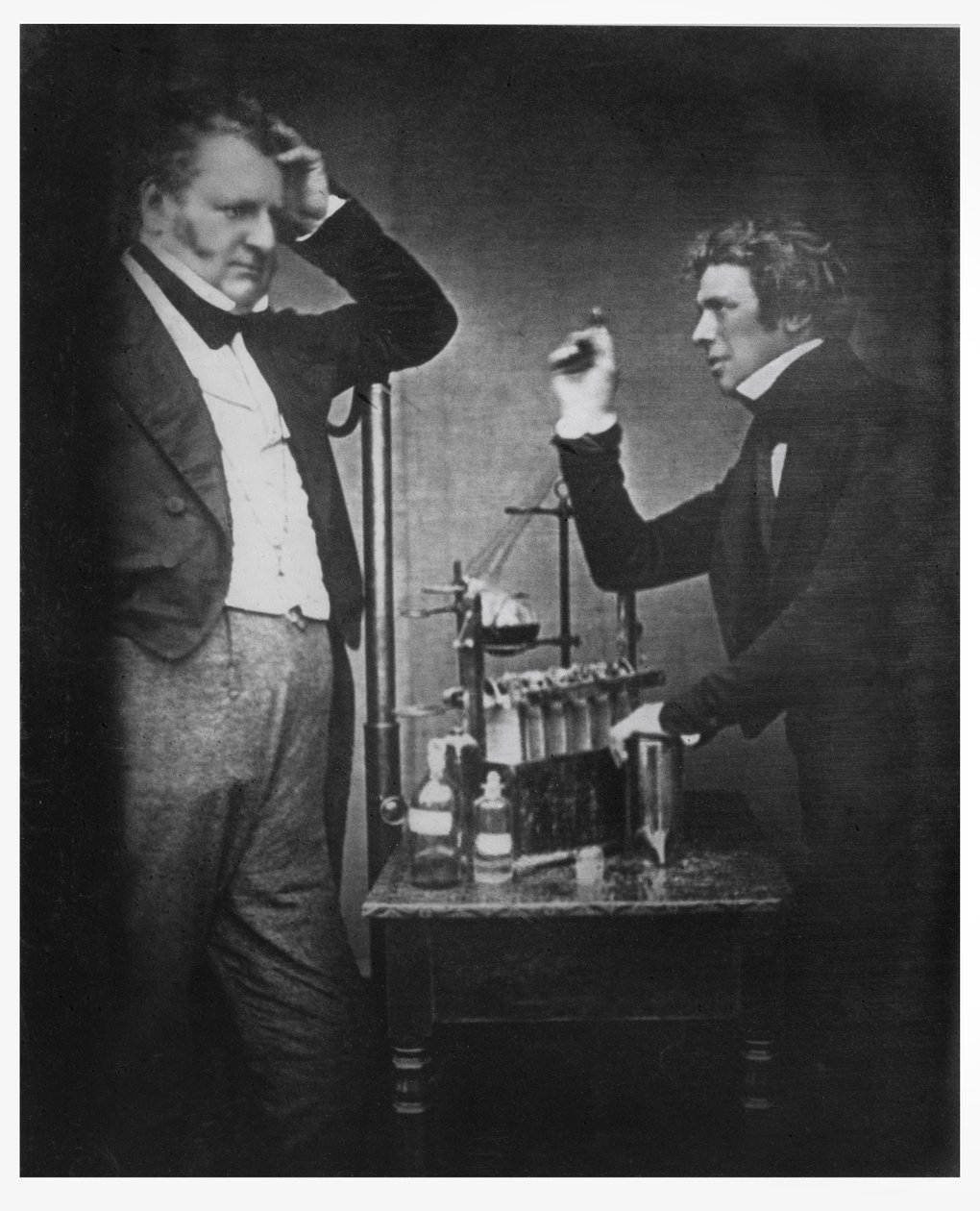 Michael Faraday (1791-1867) and John Frederic Daniell (1790-1845) by English Photographer