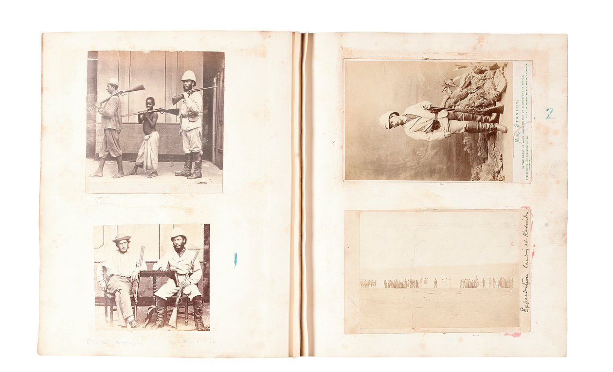 Pages from an Album Belonging to Henry Morton Stanley by English Photographer
