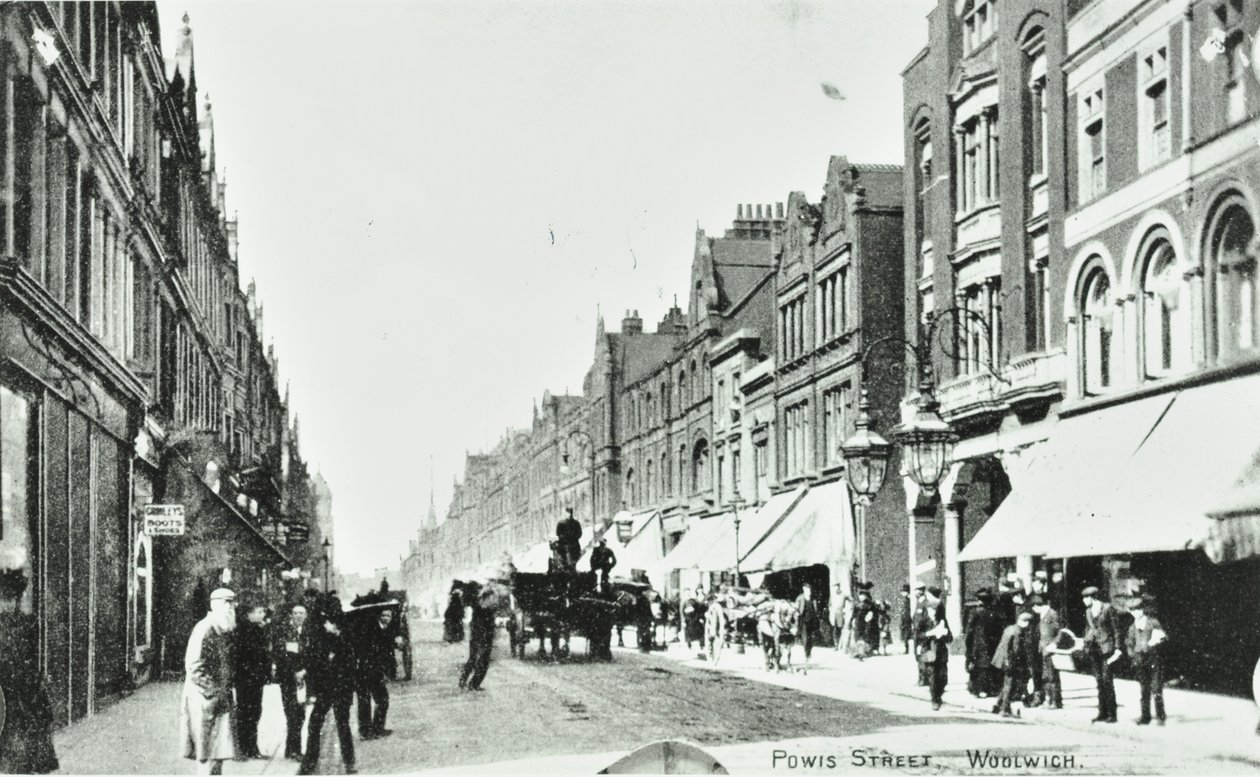 Powis Street, Woolwich: general view, 1890 by English Photographer