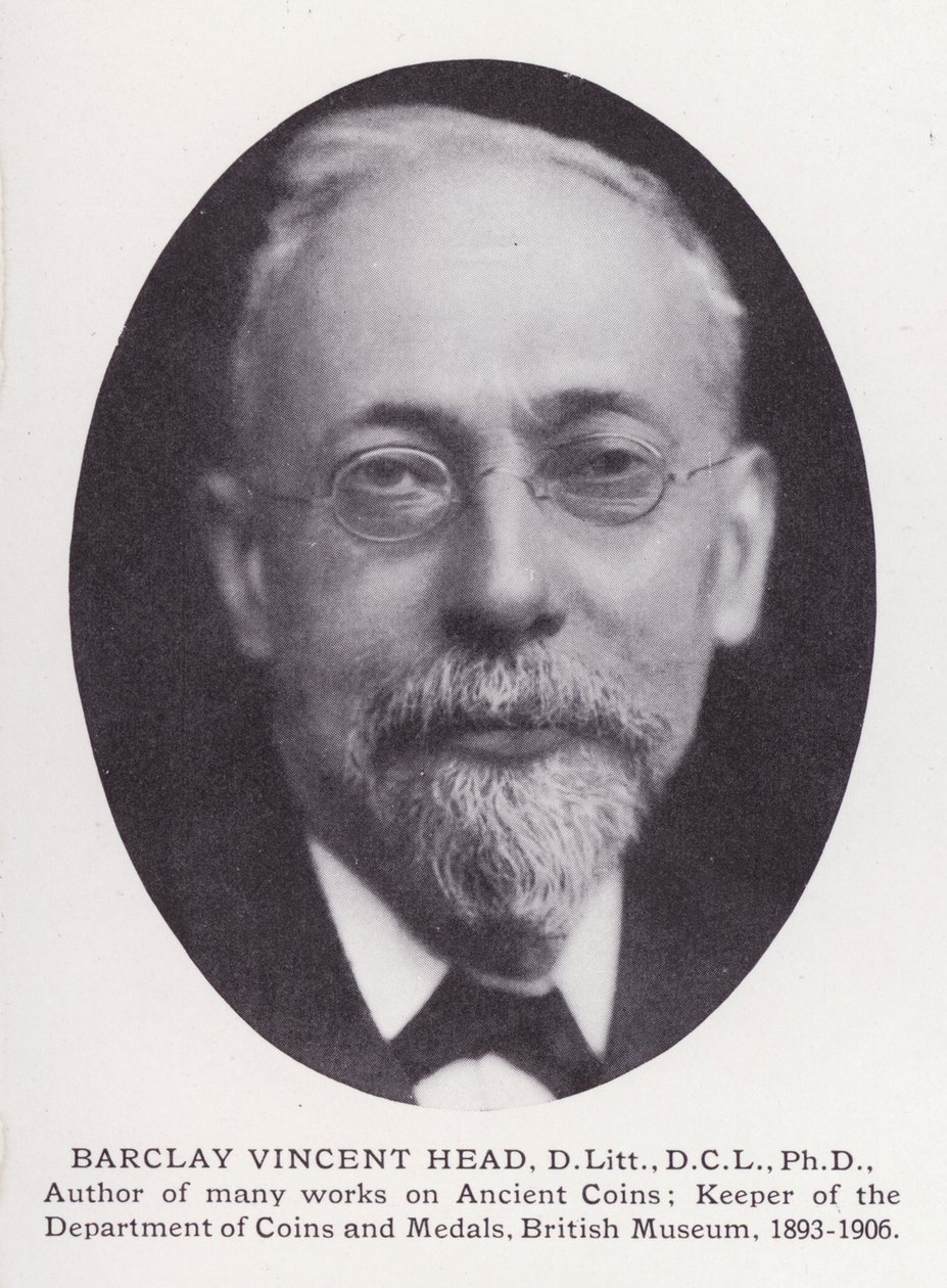 Prominent Men of London: Barclay Vincent Head by English Photographer