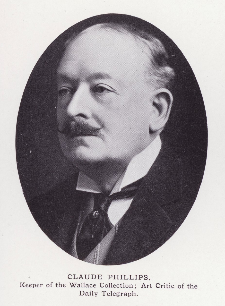 Prominent Men of London: Claude Phillips by English Photographer