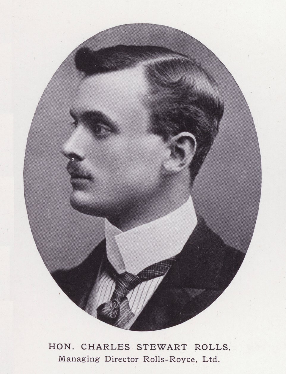 Prominent Men of London: Hon Charles Stewart Rolls by English Photographer