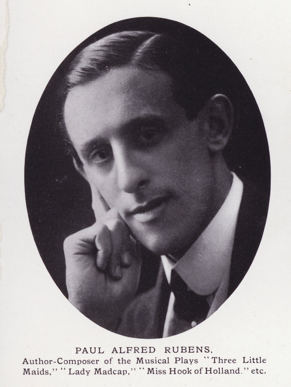 Prominent Men of London: Paul Alfred Rubens by English Photographer