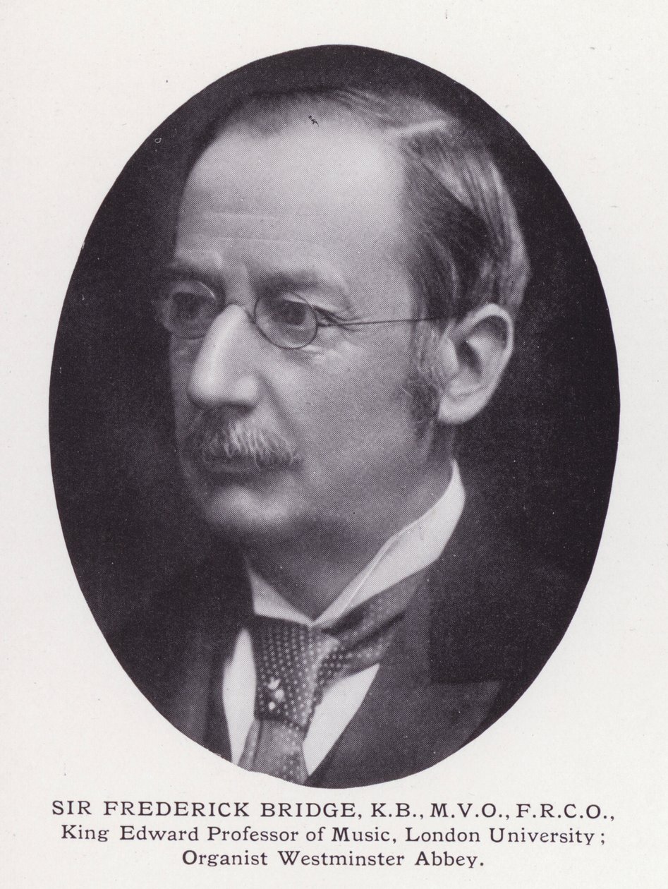 Prominent Men of London: Sir Frederick Bridge by English Photographer
