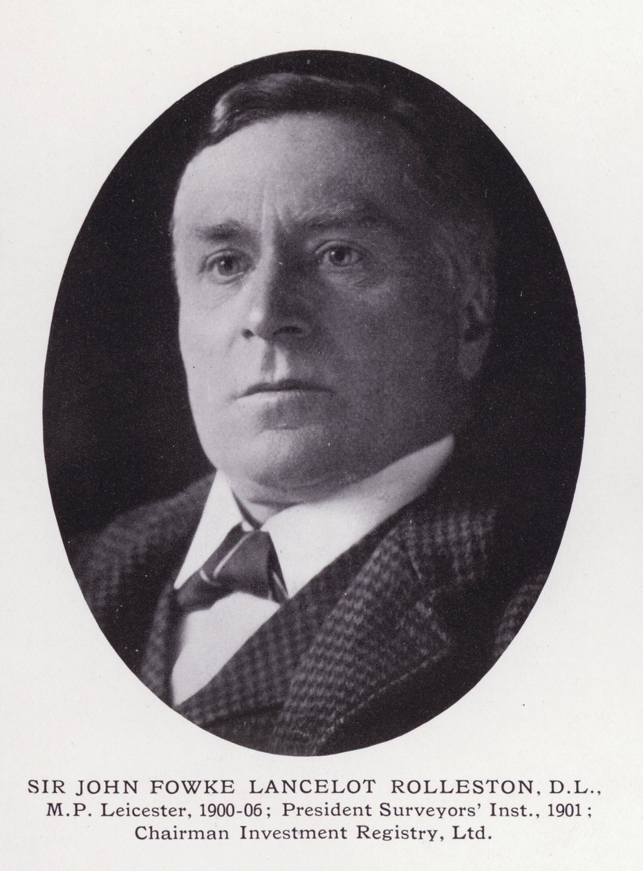 Prominent Men of London: Sir John Fowke Lancelot Rolleston by English Photographer