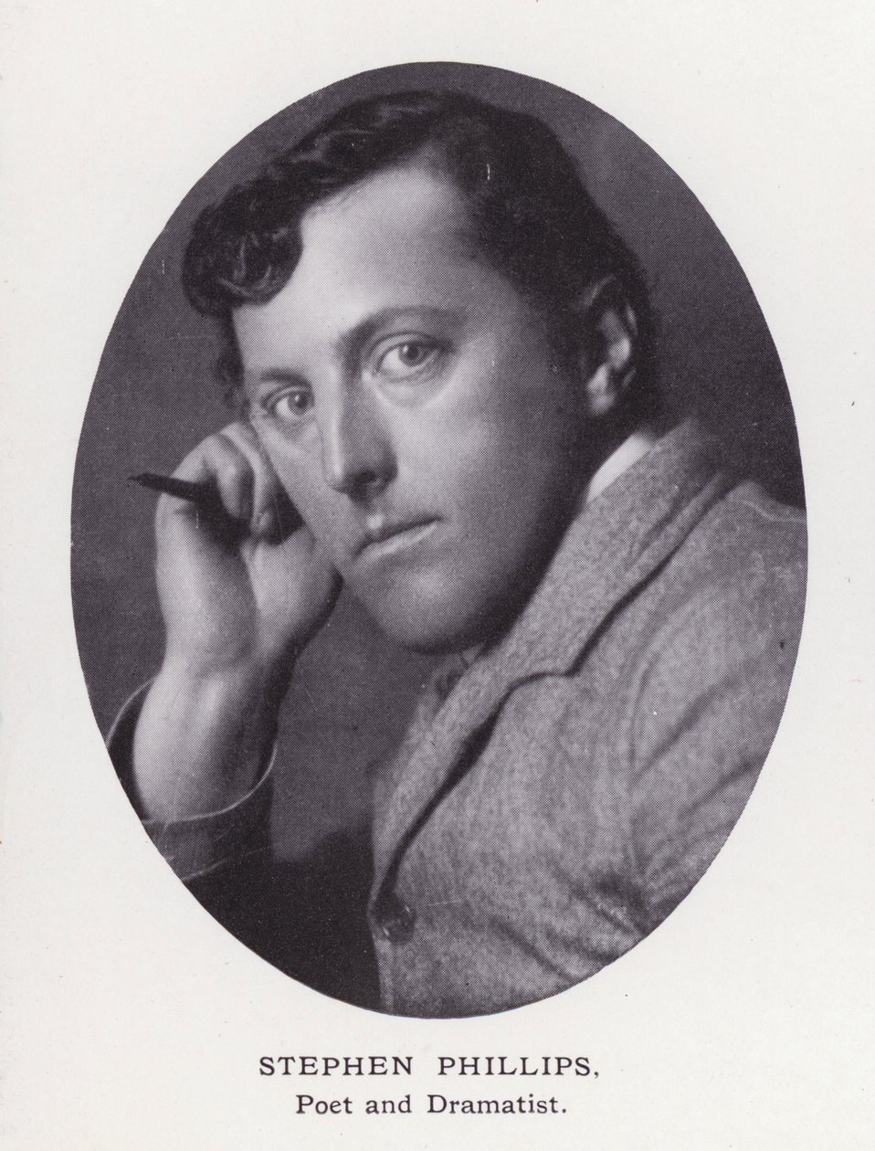 Prominent Men of London: Stephen Phillips by English Photographer